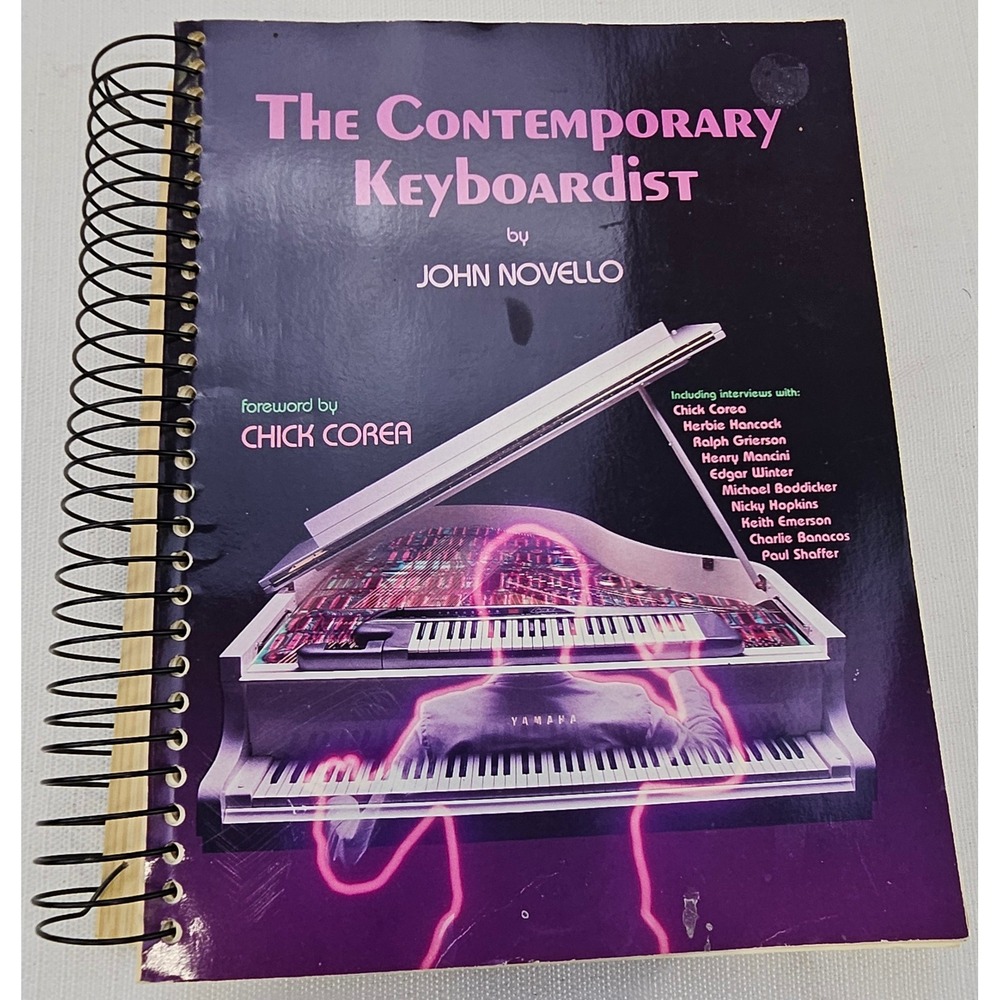 The Contemporary Keyboardist by John Novello Piano‎ Instruction Book 1986